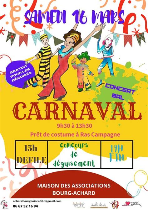 Carnaval à Bourg Achard Communauté de Communes Roumois Seine