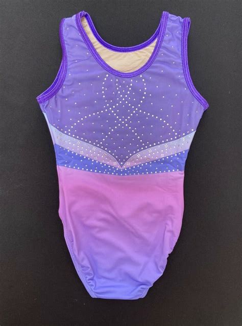 Lavender Girls Gymnastics Leotard Lilachelene Leotards And Skatewear