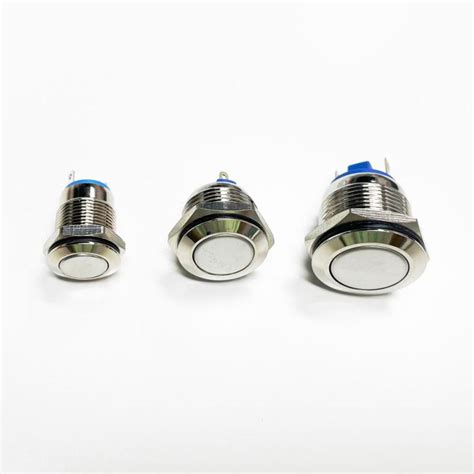 Wholesale Momentary Metal Factory Push Button Self Compound Switch