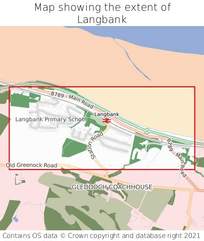 Where is Langbank? Langbank on a map