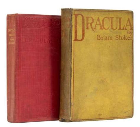 Stoker Bram Dracula First Edition 1897 And A Copy