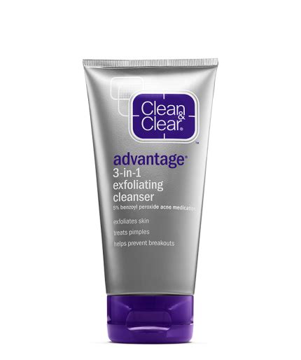 Clean And Clear® Advantage® 3 In 1 Exfoliating Cleanser Reviews 2021