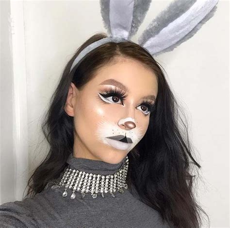 Bunny Halloween Makeup Tutorial Tutorialsbytina Artofit