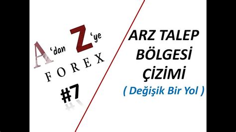 A dan Z ye FOREX 7 FARKLI BİR ARZ TALEP ÇİZİMİ Foreks Fx Price