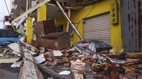 Earthquake Causes Devastation In Ecuador