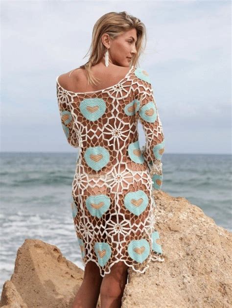 Handmade Crochet Dress Crochet Beach Dress Handmade Etsy In