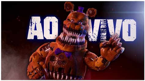 ao vivo five night at freddys 4 noite do freddy bear será que agora vai