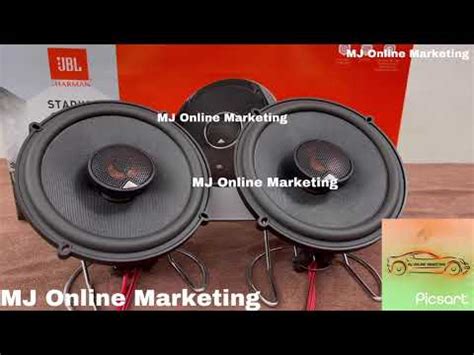 JBL Stadium GTO 620 6 5 Inch 2 Way Coaxial Speaker Bass Test Sound