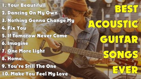 Best Acoustic Guitar Songs Ever Top Cover English Song English Soft