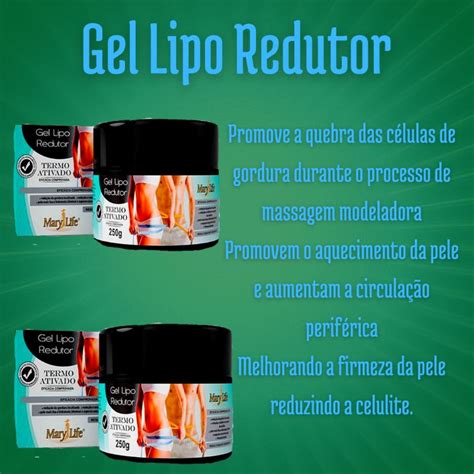 Gel Lipo Redutor Shopee Brasil