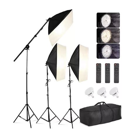 Kit De Luces Para Fotografia De Estudio Set De Iluminac 85w