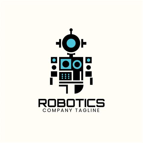 Robotics logo design template 34756025 Vector Art at Vecteezy