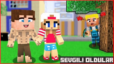 ALPEREN VE AYÇA SEVGİLİ OLDU EFEKAN ÇOK SİNİRLENDİ Minecraft