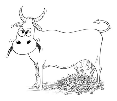 Cash Cow Illustrations Royalty Free Vector Graphics And Clip Art Istock