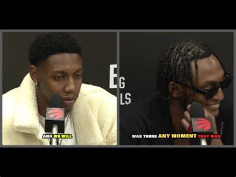 Rj Barrett And Immanuel Quickley On Returning To New York And Facing