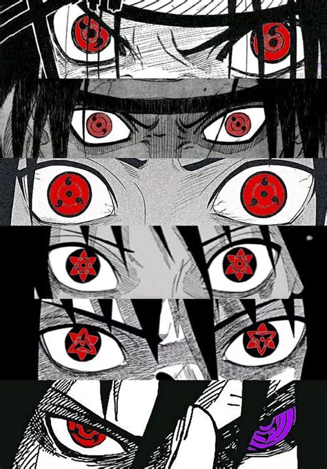 Sasuke The Last Uchiha In Mangekyou Sharingan Naruto Eyes