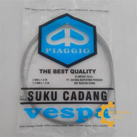 Kabel Cable Tali Kawat Dalam Gas Vespa Universal Bebek Matic Sport