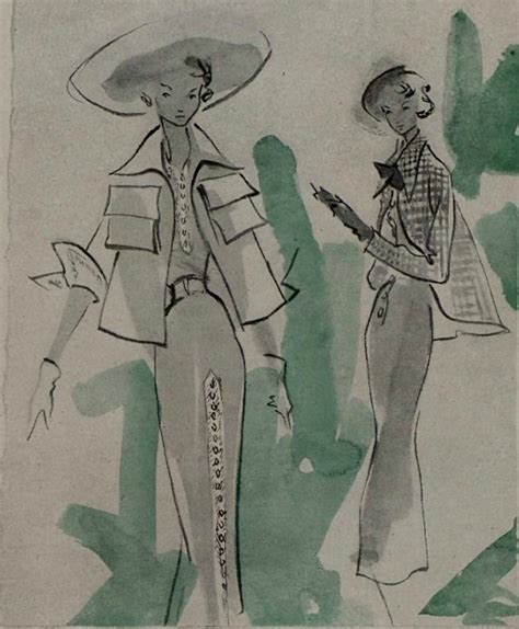 1949 Suits Christian Dior And Robert Piguet Paris Patterns Dior