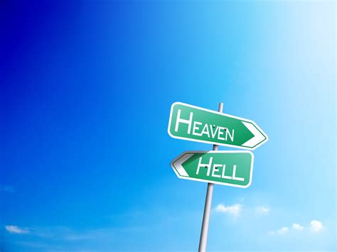 Heaven Or Hell Sign Board Wallpaper,HD Others Wallpapers,4k Wallpapers ...