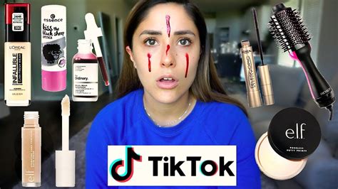 Testing Viral Tik Tok Beauty Products Worth The Hype Youtube