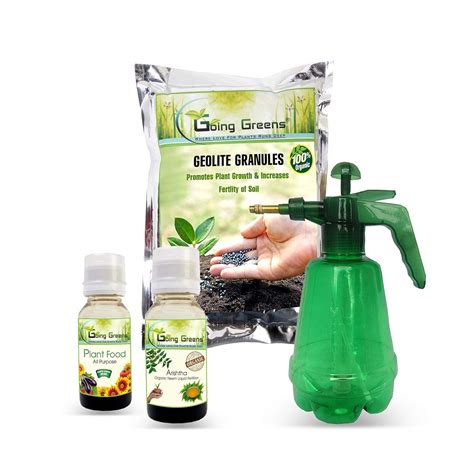 Going Greens Garden Nutrient Kit Combo Of Geolite Granule Seaweed