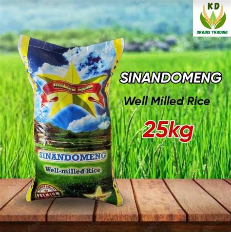 Golden Star Kg Sinandomeng Well Milled Rice Premium Local Rice