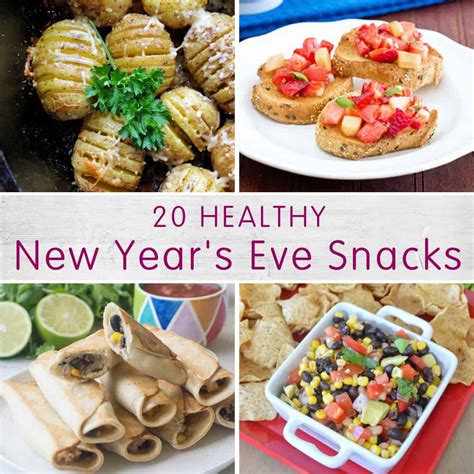 20 Healthy New Year's Eve Party Snacks & Appetizers | Produce for Kids