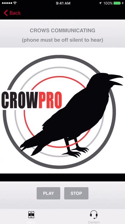 Crow Calling App-Electronic Crow Call-Crow ECaller by Joel Bowers