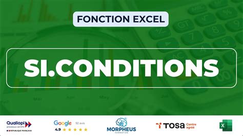 Comment Utiliser La Fonction Si Conditions Sur Excel Youtube