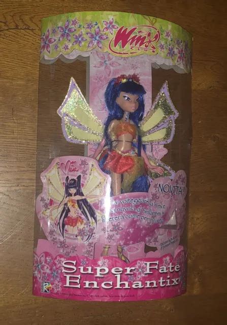 POUPÉE DOLL WINX Club Musa Super Fate Enchantix Giochi Preziosi EUR 350