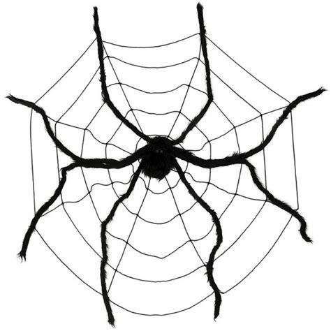 Descubra Teia De Aranha Com Aranha De 150 Cm Para O Halloween Envio