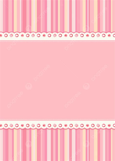 Romantic Cute Pink White Yellow Color Stripe Background Wallpaper Image