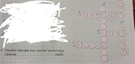 Hareket halindeki bazı cisimleri durdurmaya çalışmak