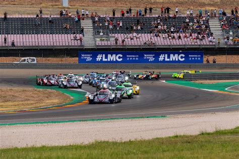 Sportwagen 43 Autos Nehmen An Der European Le Mans Series 2024 Teil