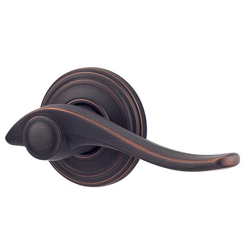 Weiser Avalon Dummy Lever In Venetian Bronze The Home Depot Canada