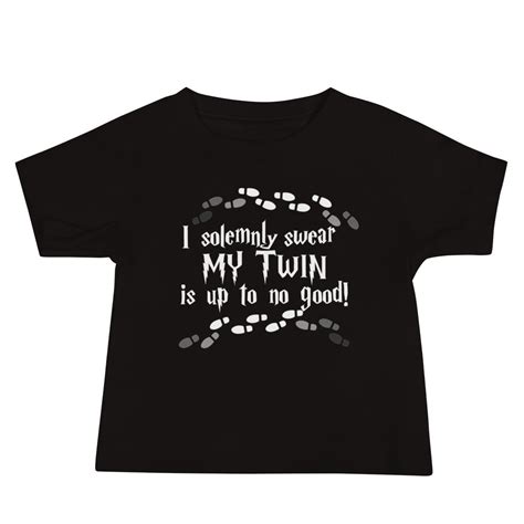 I Solemnly Swear My Twin Is Up to No Good T-Shirt for Kids – Twin T ...