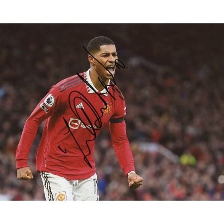 Signed Autograph RASHFORD Marcus - All-Autographes.com