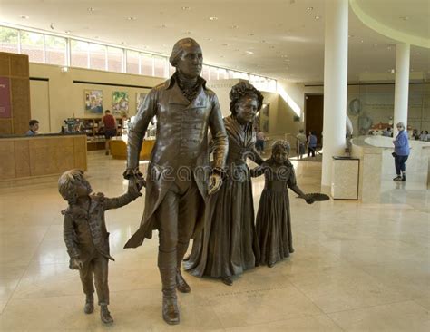 Washington George Bronze Sculpture Editorial Photo - Image of ...