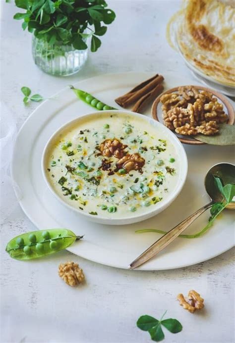 Walnut Methi Malai Matar California Walnuts India