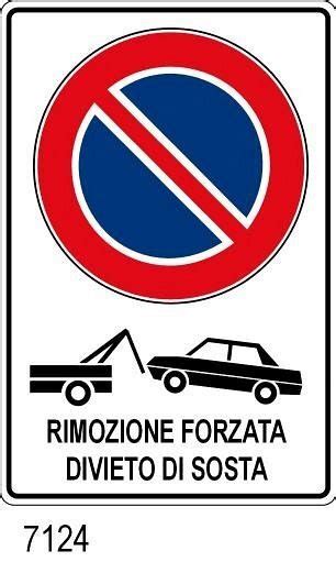 Rimozione Forzata Divieto Di Sosta Tuttosegnaletica