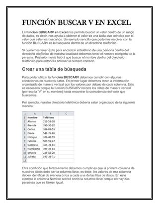 Funciones De Excel Pdf Descarga Gratuita