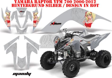 Amr Racing Dekor Graphic Kit Atv Yamaha Raptor