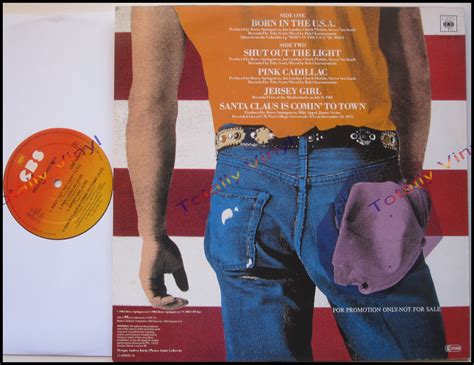 Totally Vinyl Records Springsteen Bruce Born In The Usa Inch