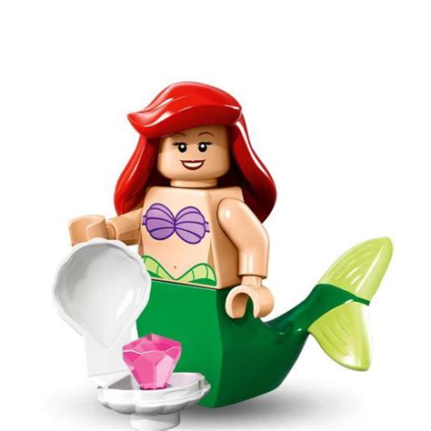 Lego Minifigures Disney Series N Ng Ti N C Ariel Minifigures