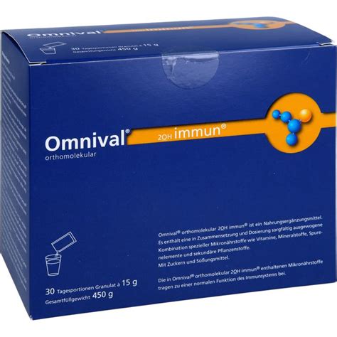 Omnival Orthomolekul Oh Immun Tp Granulat Wir Leben Apotheken