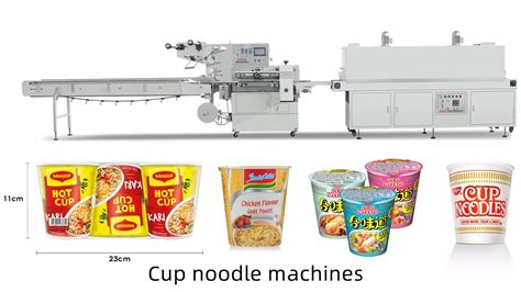 Innovative Cup Noodle Sealing Machine Advanced Automatic Packing Line