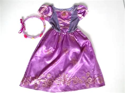 DISNEY PRINCESS TANGLED Rapunzel Fancy Dress Costume 3 4 Years Head