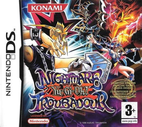 Yu Gi Oh Nightmare Troubadour Para Nintendo Ds