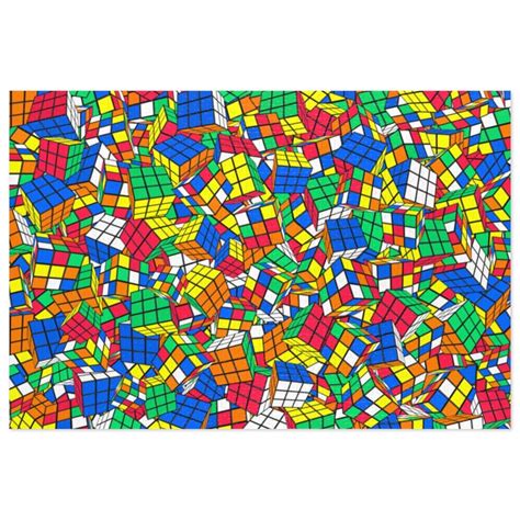 Rubiks Cube Jigsaw Puzzle Crazy Cubes Edition