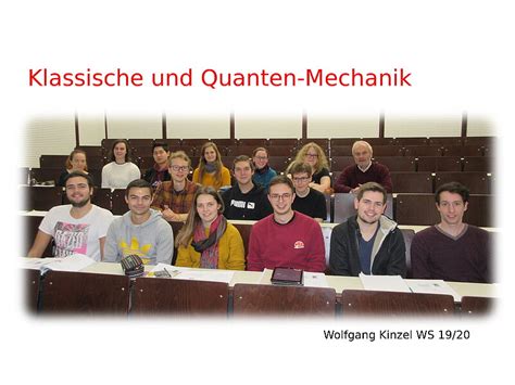 Mechanik Und Quantenmechanik Theoretische Physik III